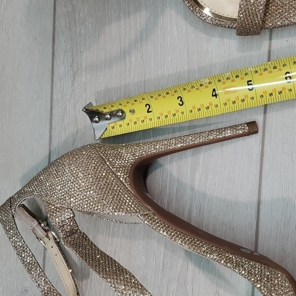 NEW Jessica Simpson Rayli2 Glitter Heels Sandals shoes sz 10M - Picture 11 of 12